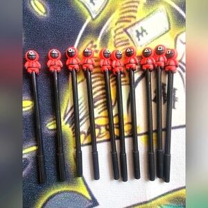 Squid Games Pens Pack Of 10